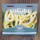 �N���C�~���O�E�r�[���i�C���Q���}���j�E�A�l���m�E�M�A�[�� Climbing Bean Anellino giallo