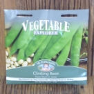 �N���C�~���O�E�r�[���i�C���Q���}���j�E�R�R�E�u�����E�A�E���C�� Climbing Bean Coco blanc a rames